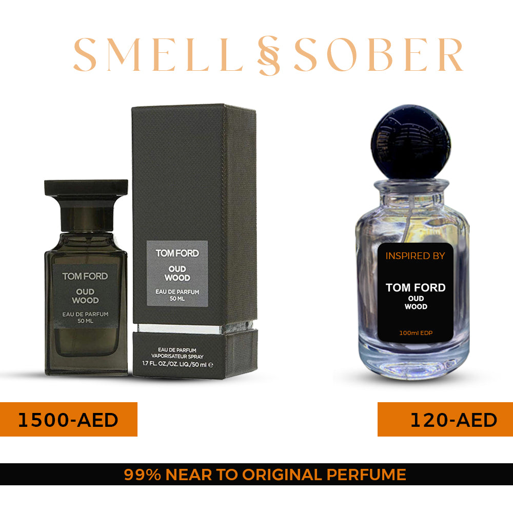 120ml Bottle of Oud Wood by Tomford | Smell Sober