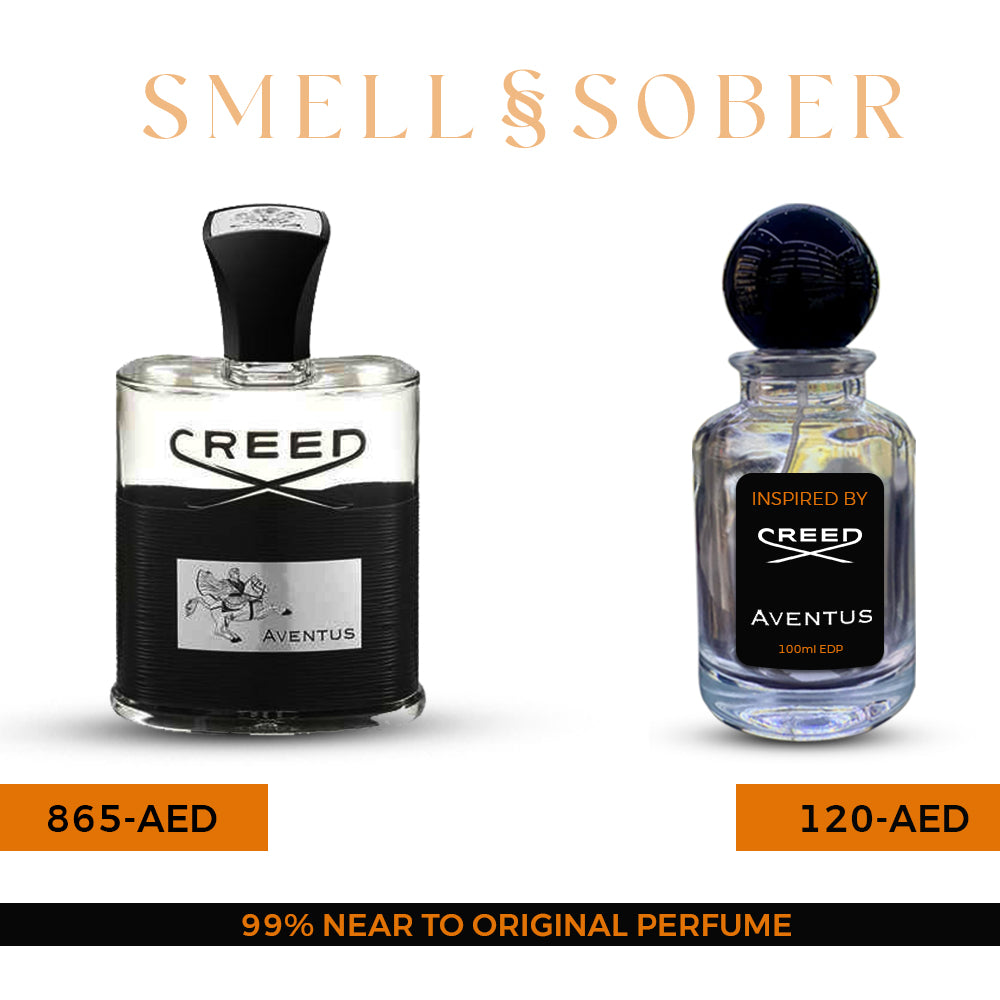 120ml Bottle of Creed Aventus | Smell Sober