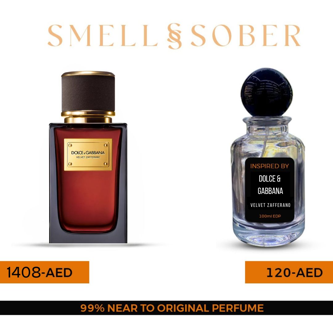 D & G Velvet Zafferano | Smell Sober