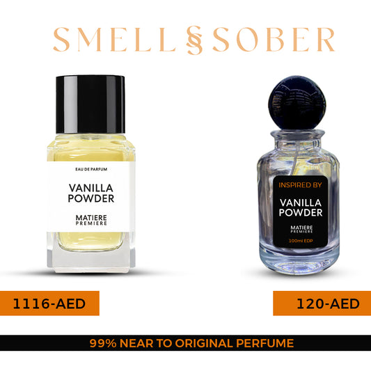 120ml Bottle of Vanilla Powder | Smell Sober