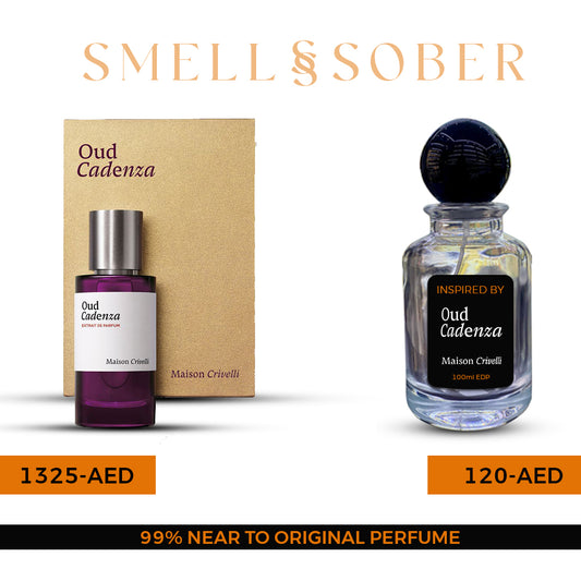 120ml Bottle of Oud Cadenza by Maison Crevelli